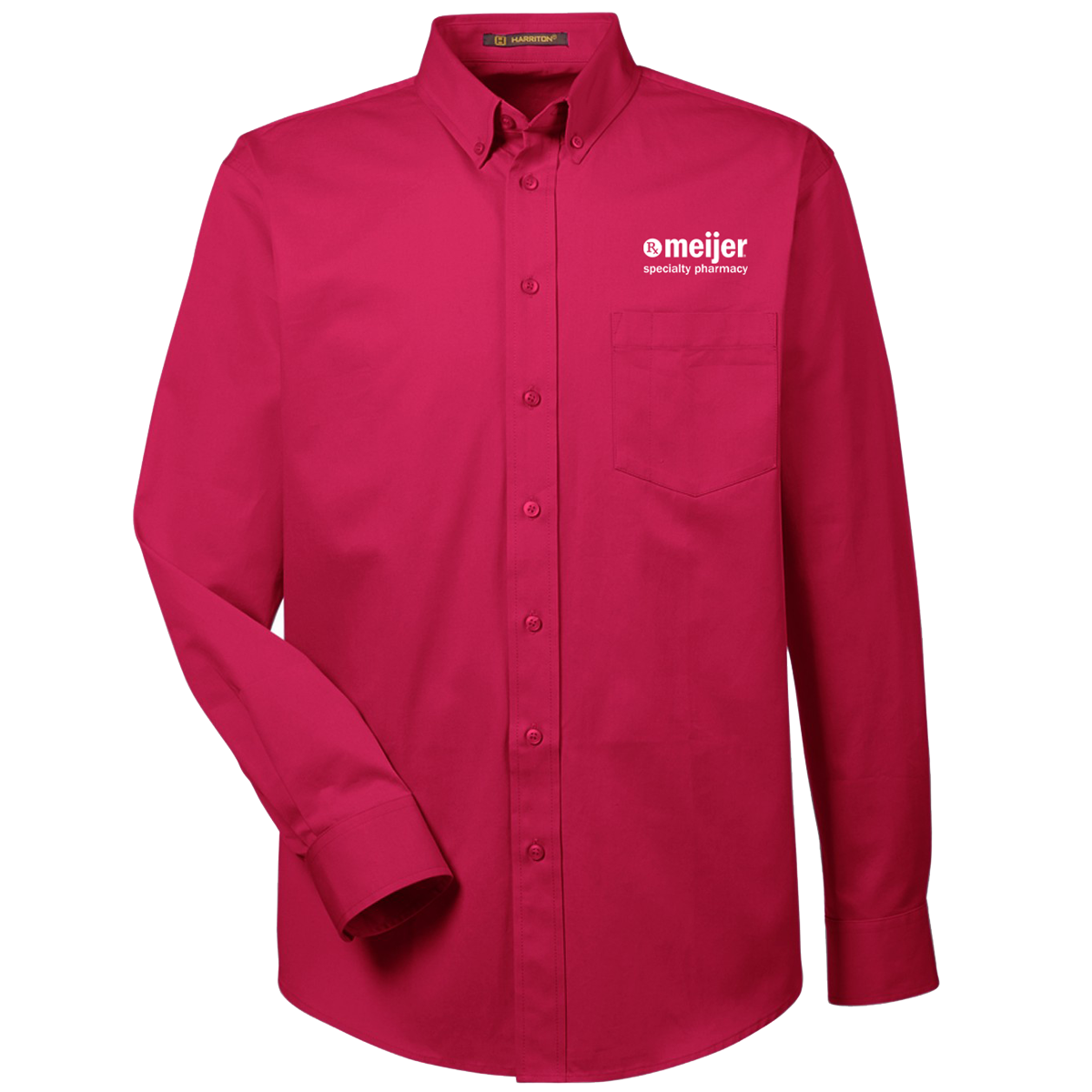 Harriton Men's Long Sleeve Dress Shirt – Meijer Specialty Pharmacy